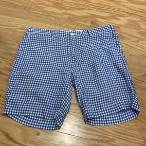 Ralph Lauren Blue Gingham Shorts